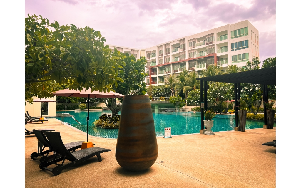 location 2 pieces +piscine Hua Hin