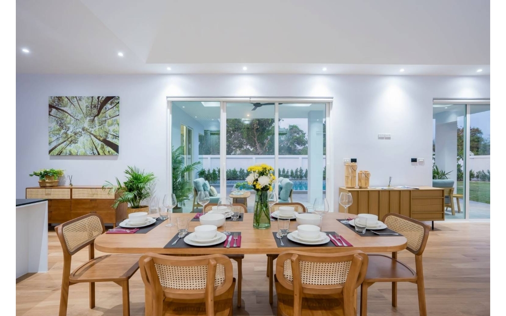 landscaped garden Hua Hin